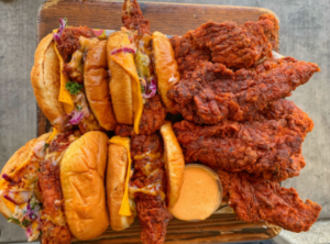 Famous Dave's Hot Chicken Dish